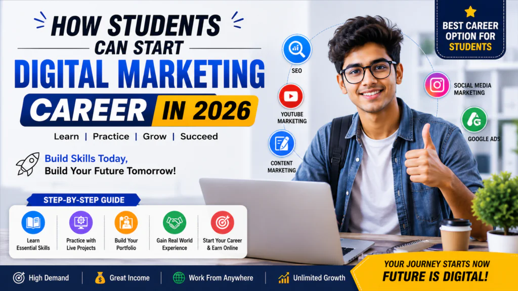 digital marketing career for students