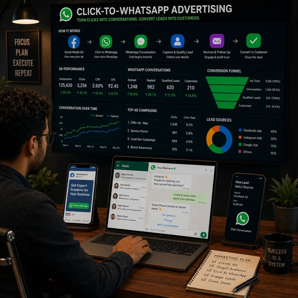 click to whatsapp ads services jabalpur