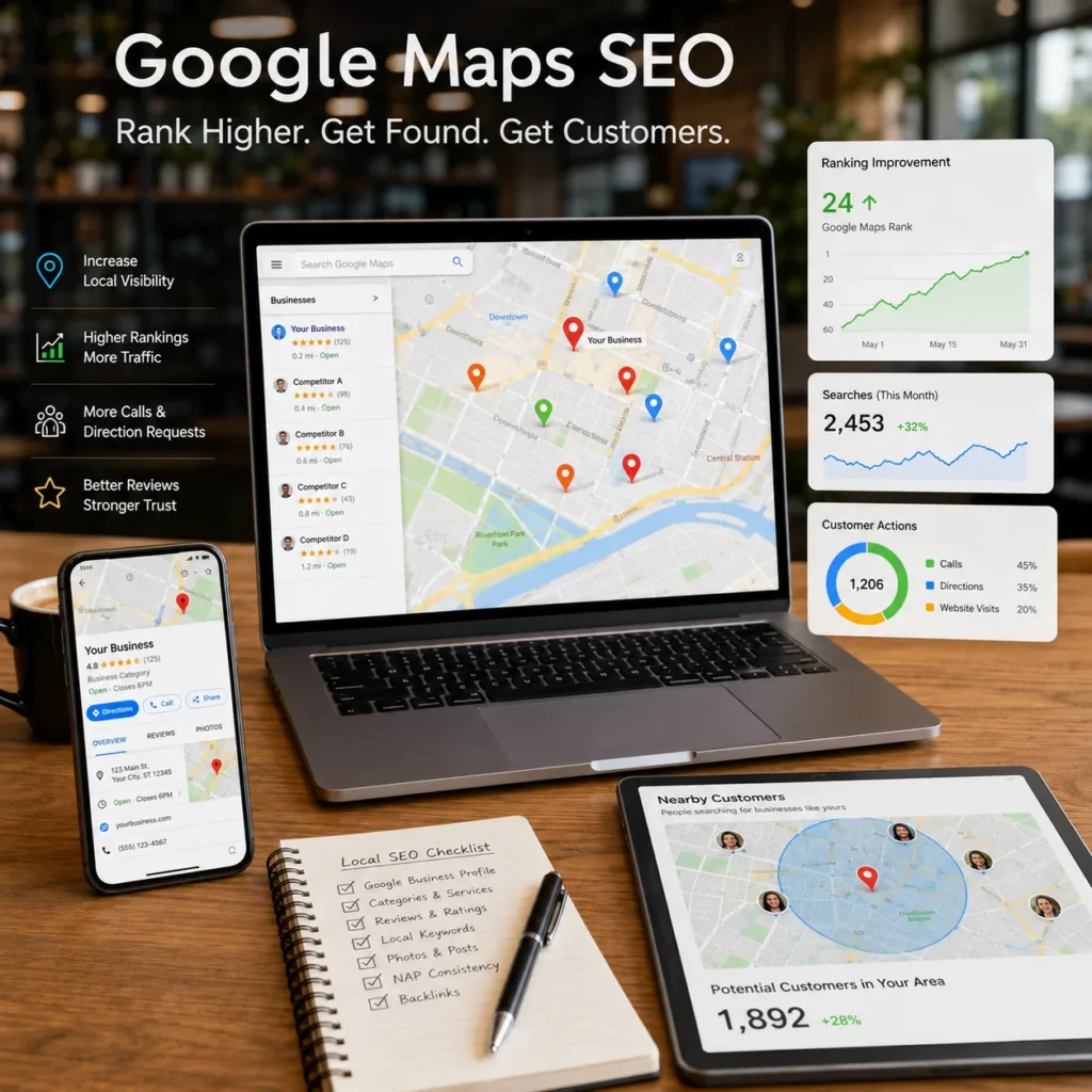 google maps seo services jabalpur
