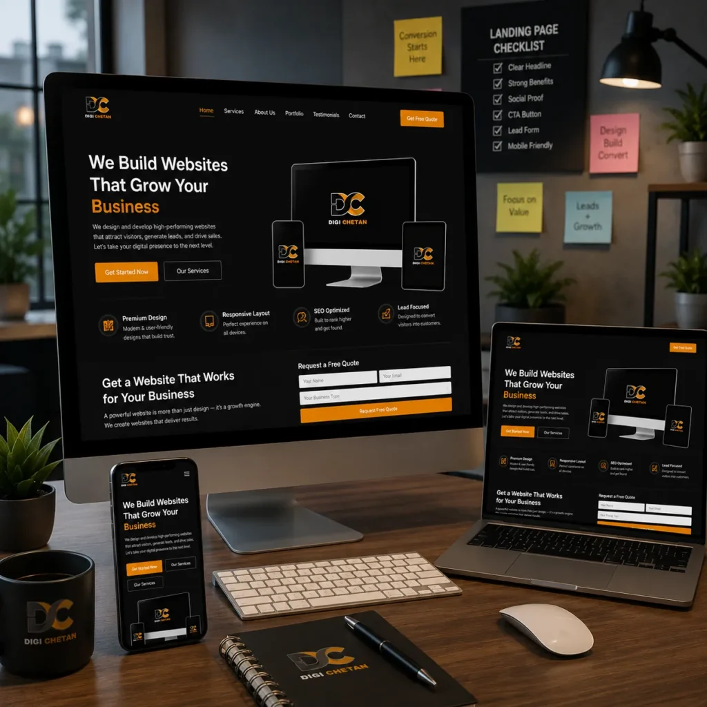 landing page design services jabalpur