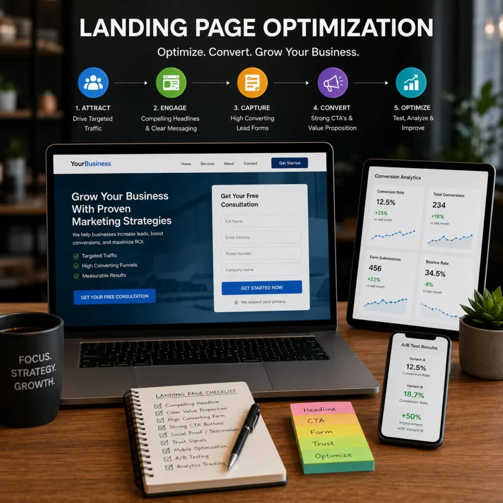 landing page optimization services jabalpur