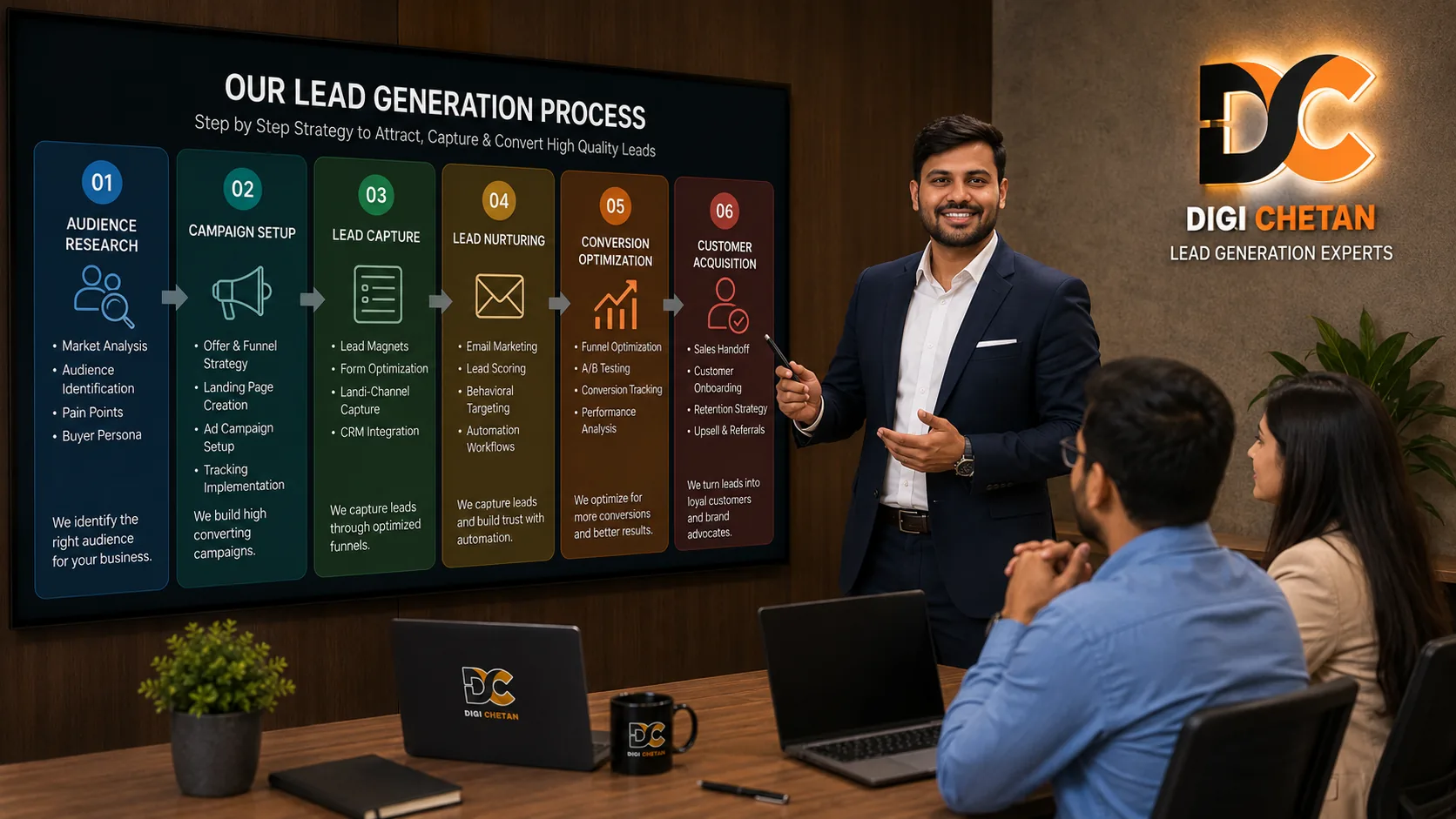 our process for lead generation