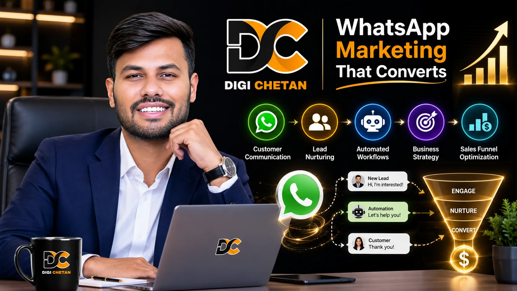 our process to start whatsapp api and marketing