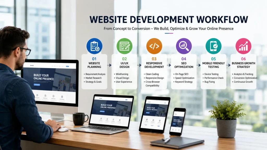 website development workflow