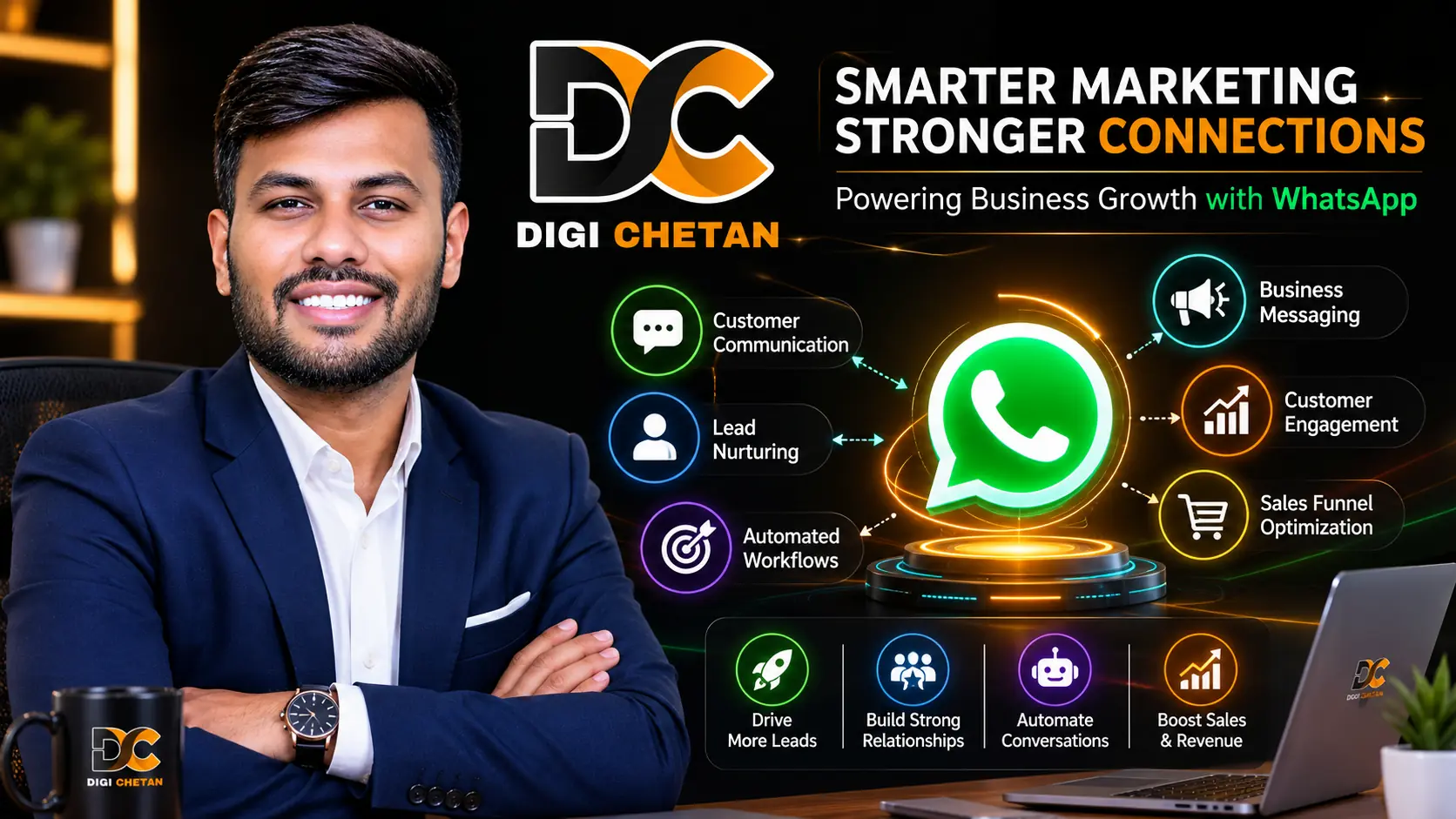 why choose us digi chetan for whatsapp marketing and automation